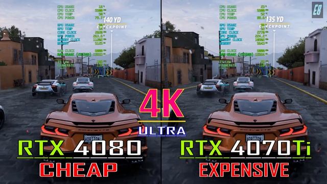 RTX 4070Ti (EXPENSIVE) vs RTX 4080 (CHEAP) // PC GAMES BENCHMARK TEST //