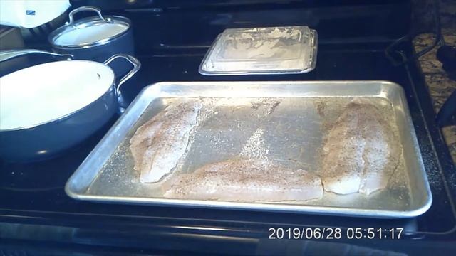 Frying up my Catfish alternative