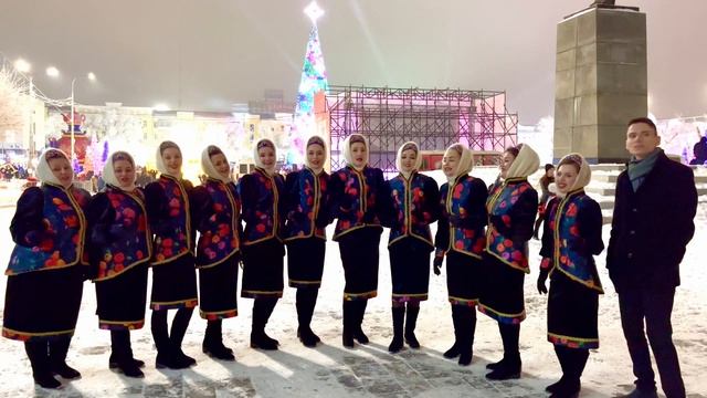 Ансамбль «Раздолье» сердечно поздравляет вас с наступающим 2025 годом! - В лесу родилась ёлочка