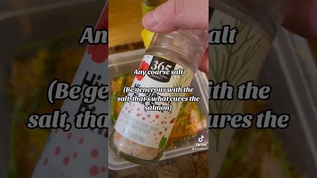 🧡 Lemon Dill Gravlax RECIPE