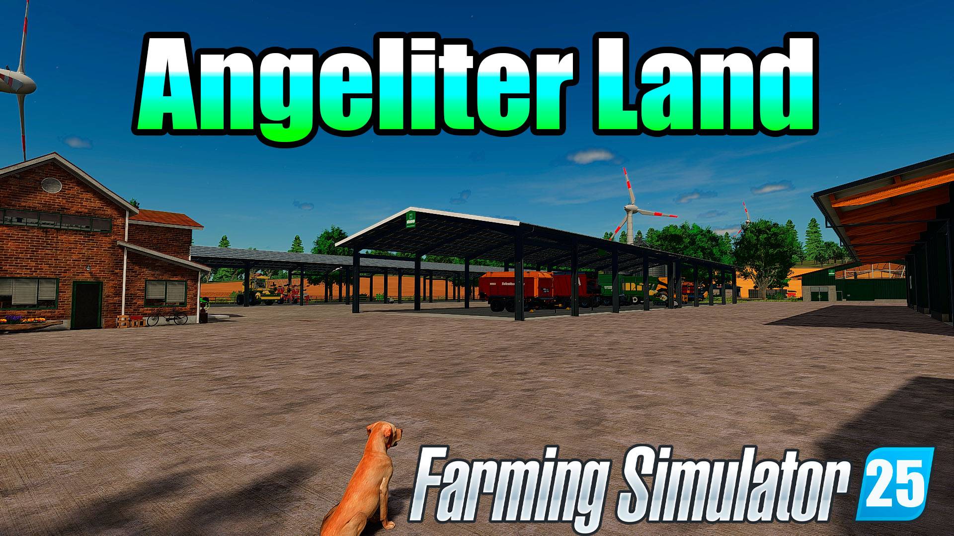 🔴Farming Simulator 25. Angeliter Land. Создаем свою ферму, для комфортной игры. Иконка канала Sanek