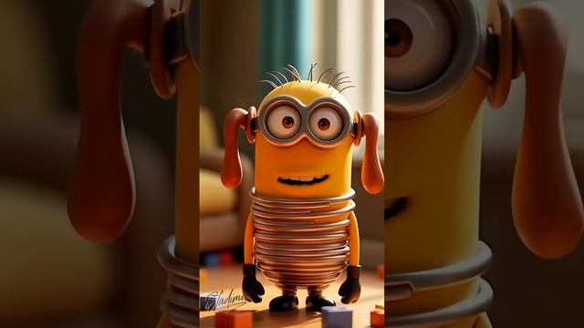 Toy Story but Minions 😂🍌