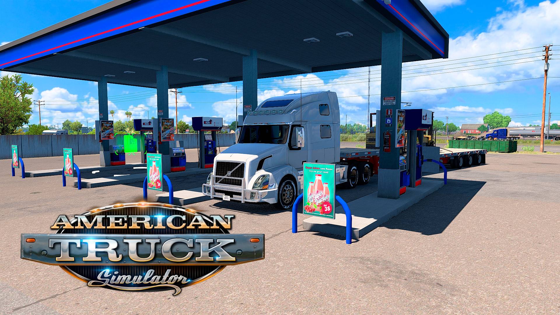 🔴American Truck Simulator. На карте MHAPro 1.53