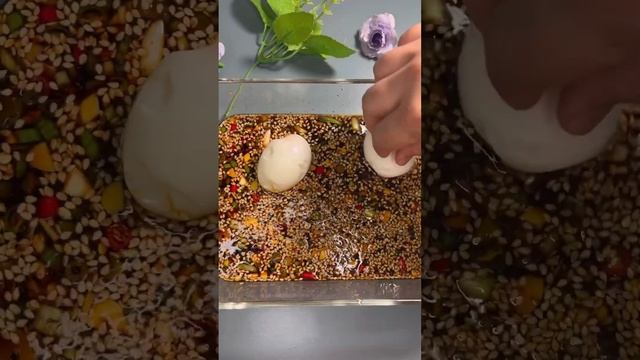 Korean marinated eggs | Twisted delights✨#asmr