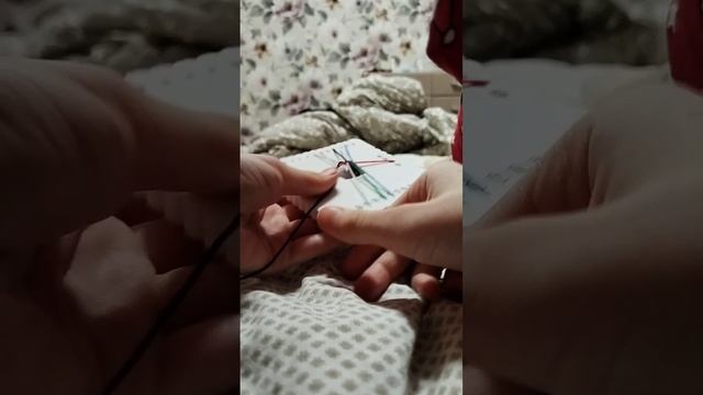 Фенечка техникой Кумихимо😺