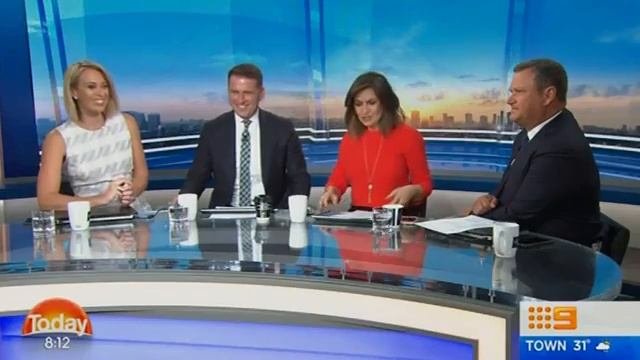 Lisa Wilkinson 'spits' her burrito in Karl Stefanovic's face   Daily Mail Online