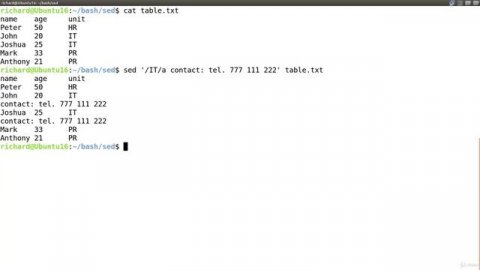 3. a append i prepand