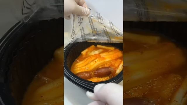 chicken rose potato noodle tteokbokki #asmr #koreanfood
