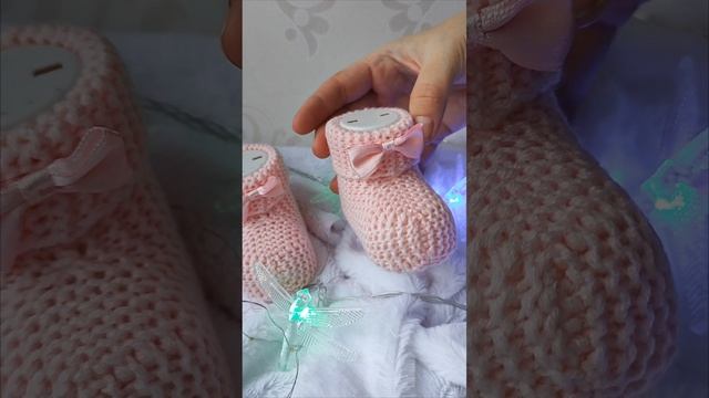 пинетки, ручная работа