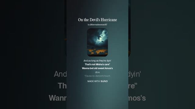 On the Devil's Hurricane