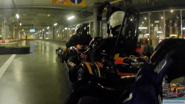 Картинг onboard. Raceplace Мытищи, 11.02.2024г. Bauman team race 2024, 3 этап