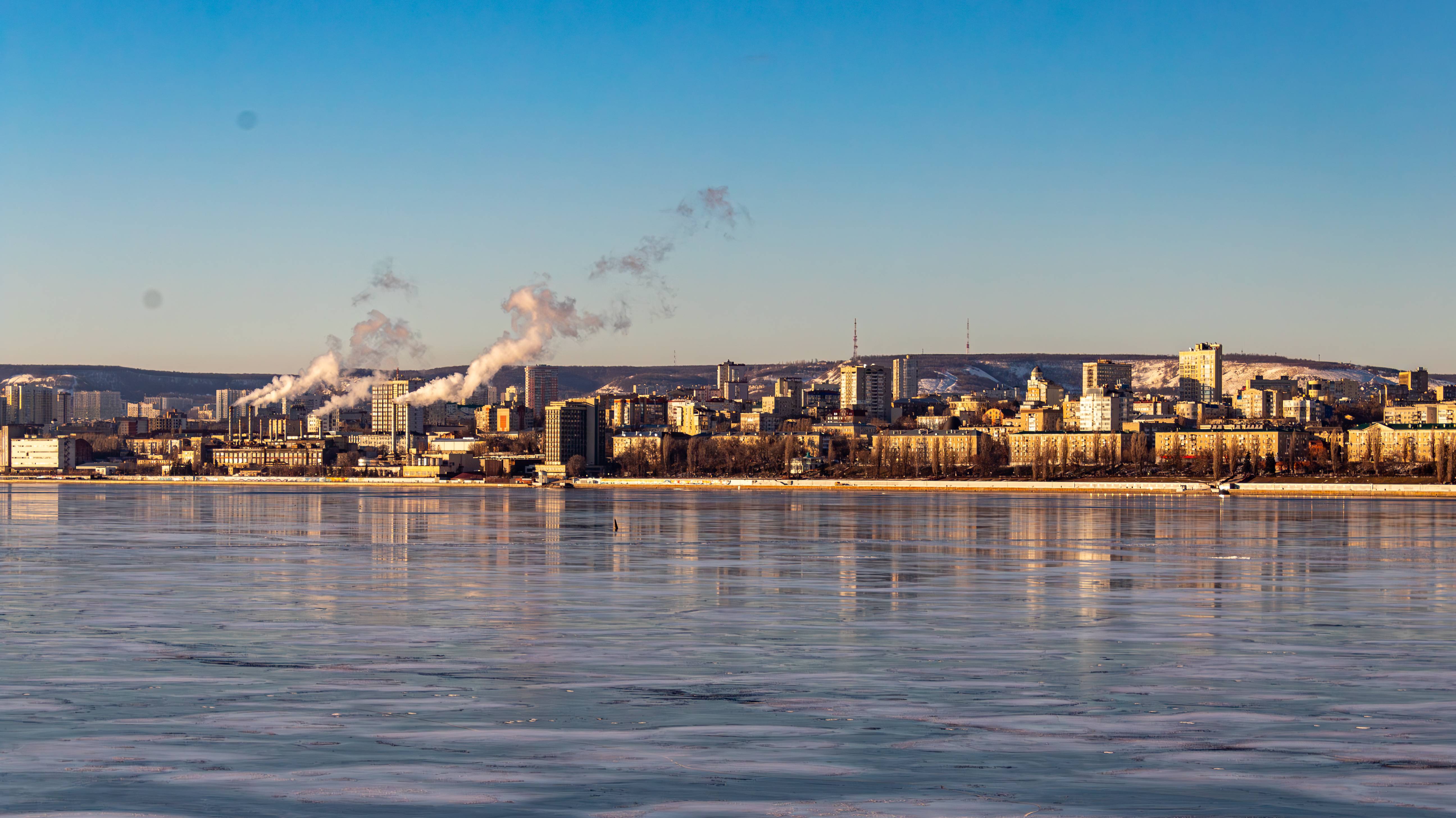 Прогулка через мост Саратов-Энгельс...