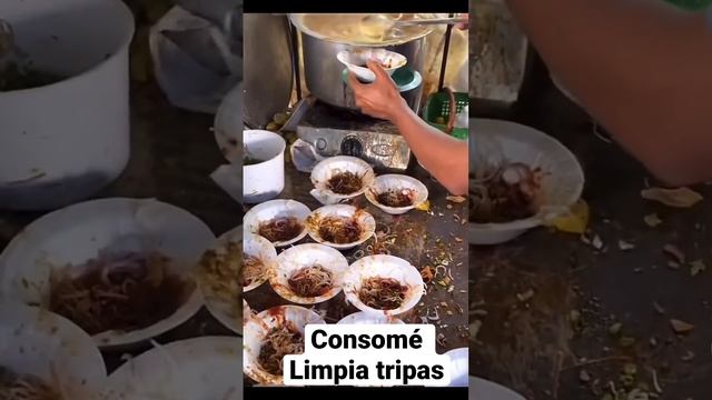 Consomé limpia tripas lo mejor para la #resaca #shorts