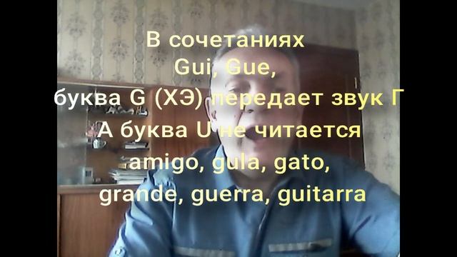 урок 4 Испанский для начинающих. Буквы J и G