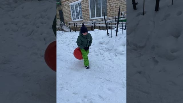 Весёлые эстафеты "Зимние забавы"