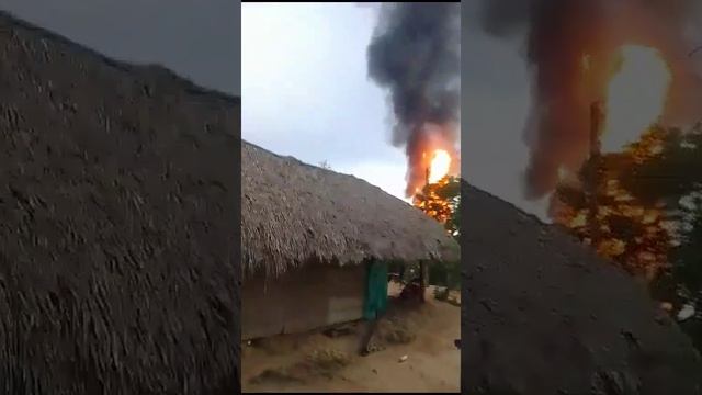 4)Извержение грязевого вулкана в Сан Хосе де Мулатос, Колумбия, 11 ноября 2024.