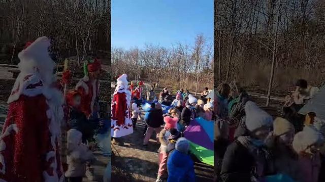 Новогоднее мероприятие для детей в парке Ленинаван 7 января 2025г