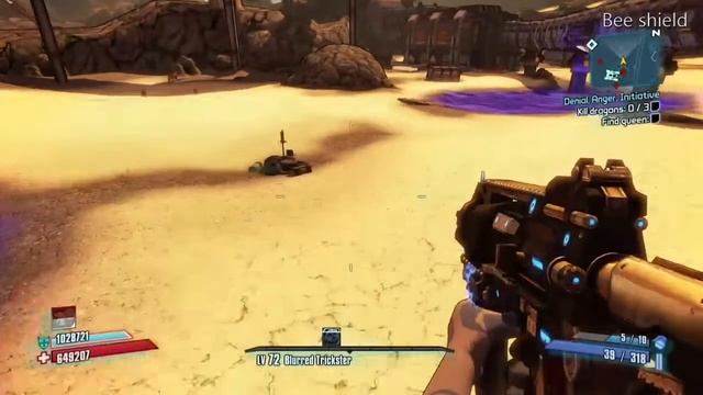 Borderlands 2 Legendary Weapons guide "the Bee Shield"