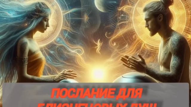 ПОСЛАНИЕ ДЛЯ БЛИЗНЕЦОВЫХ ДУШ