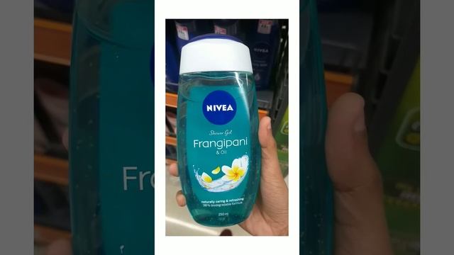 nivea frangipani & oil shower gel #shorts