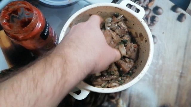 Мариновка мясо под шашлык!