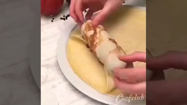 Лёгкий рецепт приготовления ! Вкусно и просто! Блинчики с мясом ! ЛАЙФХАК для кухни !