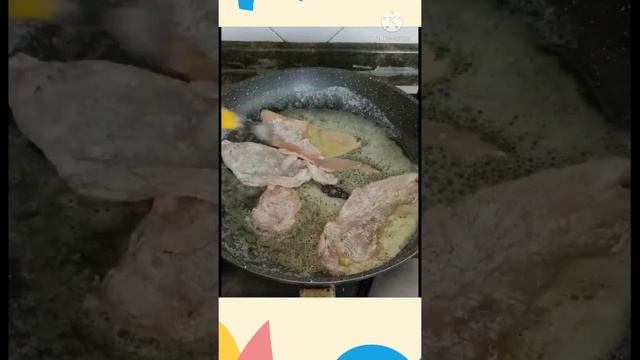 chicken breast with lemon and flour | quick and easy to cook | #shorts | kathya's kitchen