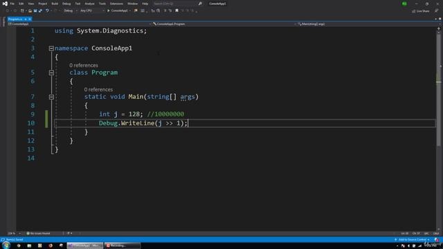 6. Right-Shift Operator ()