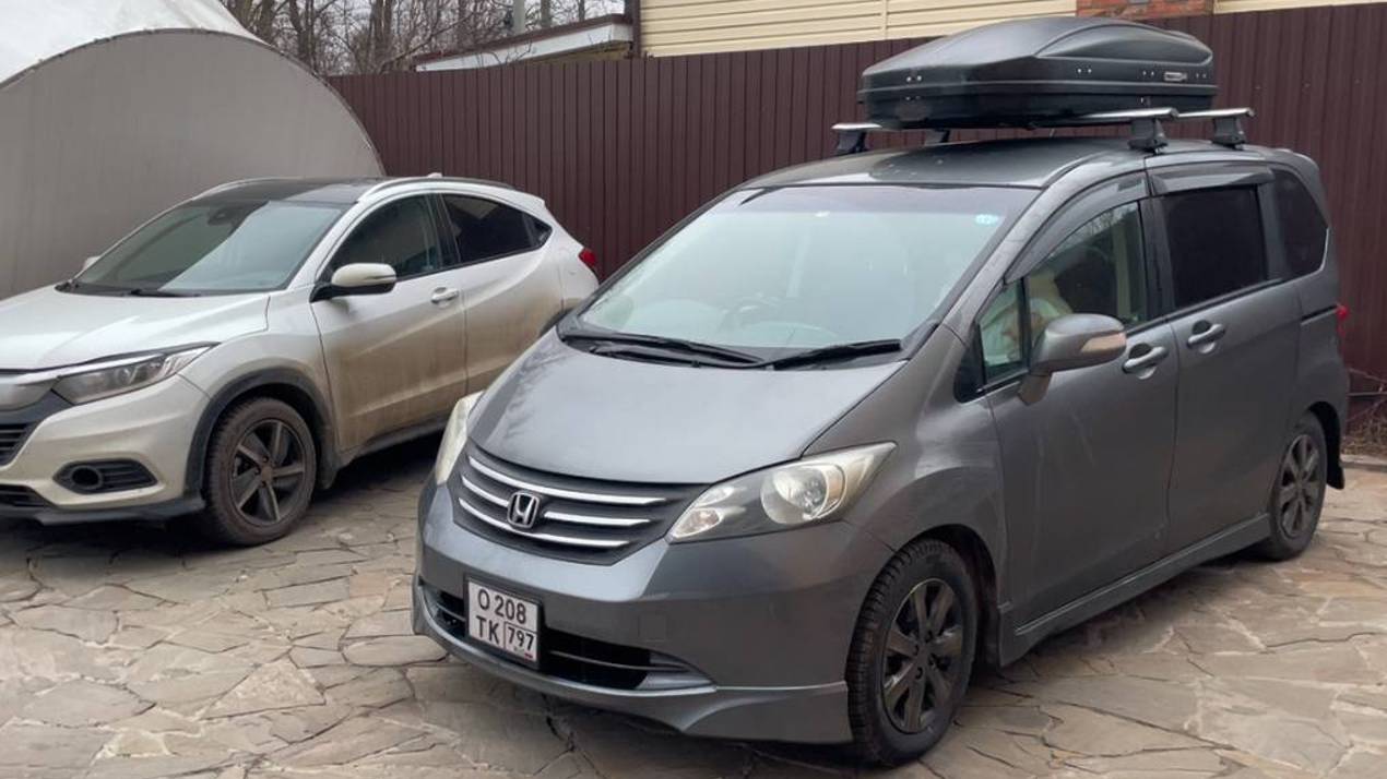 На Honda Freed всей семьей из г. Москвы в г. Геленджик на новогодние праздники 🎄