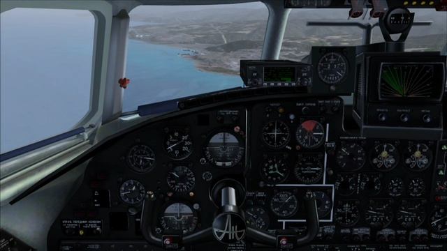 FSX Ан-24рв Ставрополь Трабзон