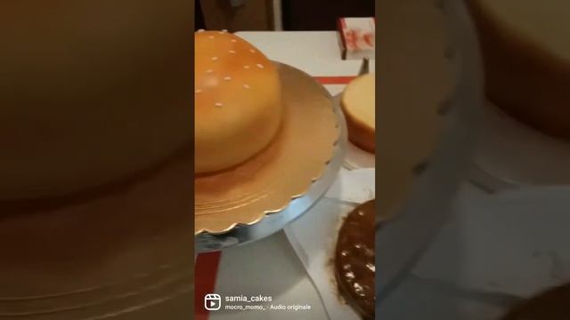 Cheese burger Cake