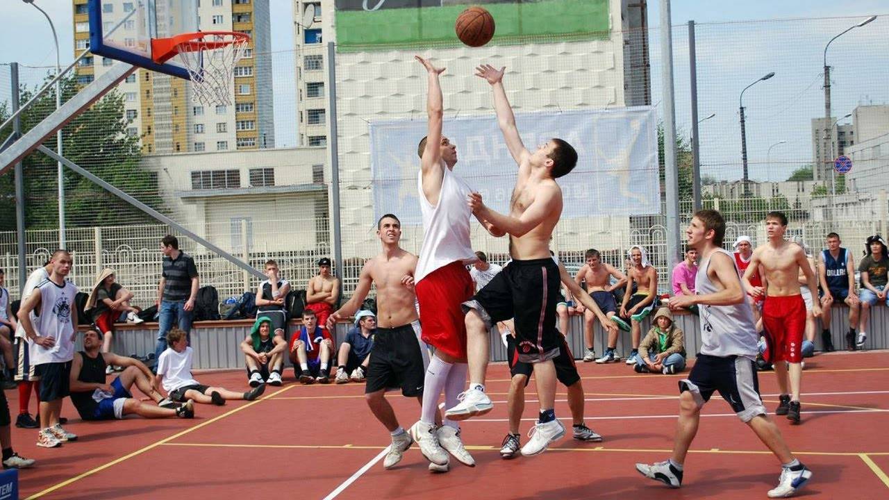 We play 3-on-3 basketball BC Khlynov Kirov