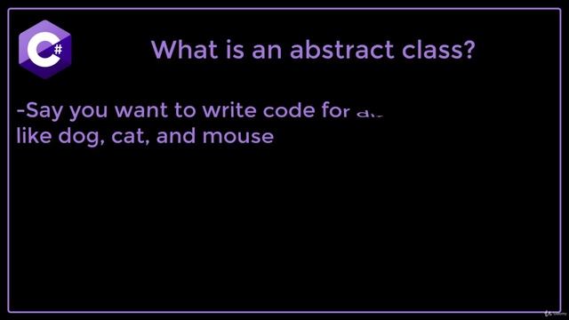 14. What is an abstract class