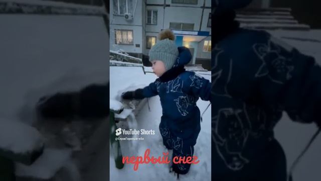 Первый снег.