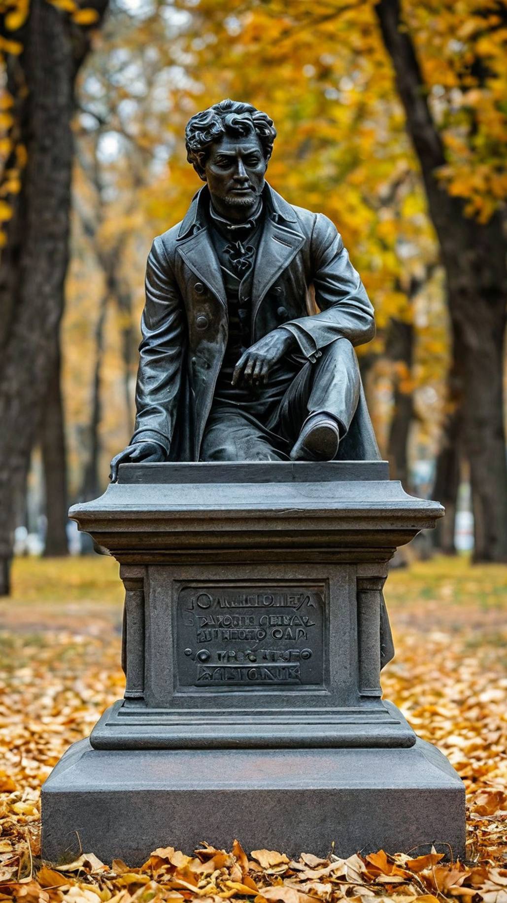 Самый маленький памятник Пушкину
