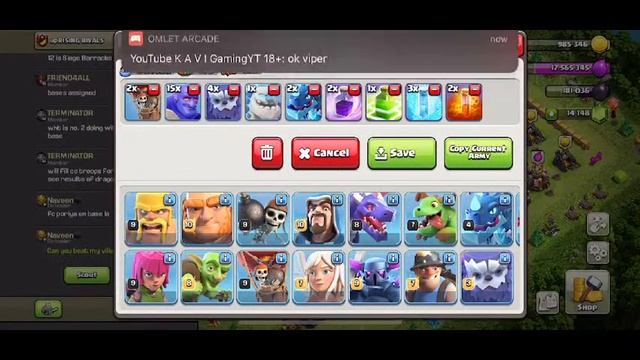 Test Stream with mobile data | Clash of clans | clown Suku | Omlet Arcade!