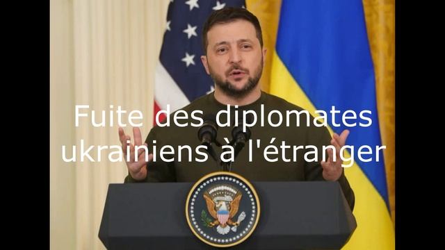 Fuite des diplomates ukrainiens à l'étranger