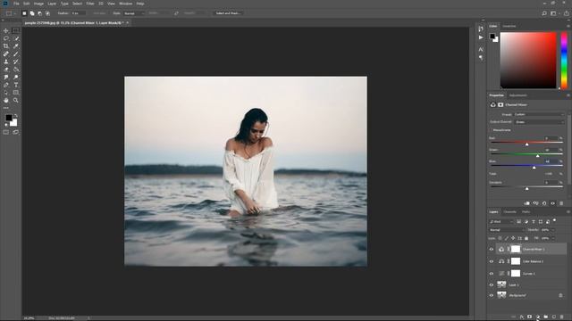 Быстрая цветокоррекция в Photoshop