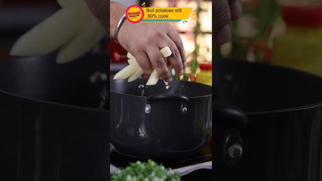 French fries | Learn How to make healthy french fries at home | Sonali Mustard Oil | #shorts