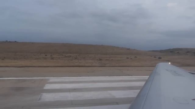 Awesome air view Aeropostal MD-82 take off Margarita