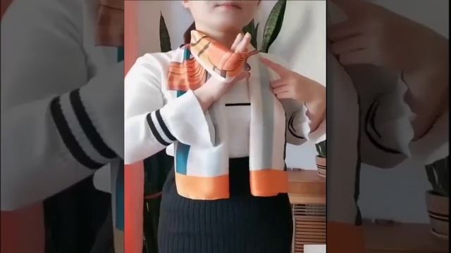 Как завязать шарфик2