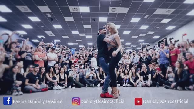 DANIEL DESIREE Un año Bachata Sensual Lady Style Footwork WorkShop MenStyle бачата лучшее