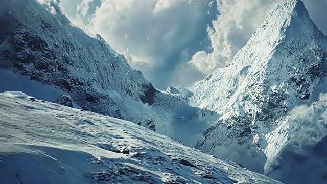 Frozen Realms： Cold Crackle - Atmospheric Drone Music ｜ Sci-Fi Space AI Cinematic Video