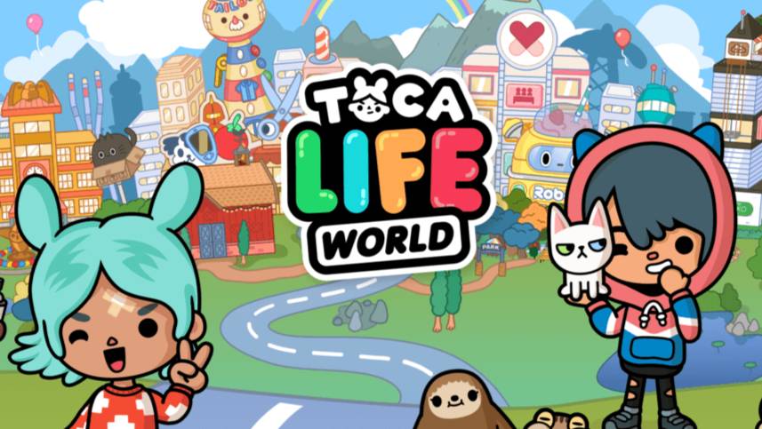 Ава и папа /Играем в Toca world