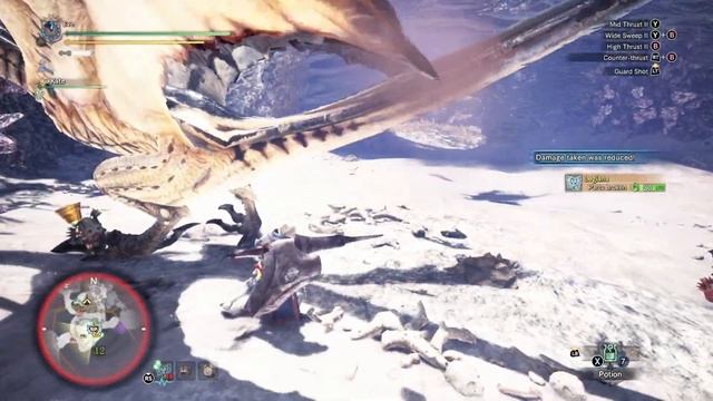 I'm grinding for Lasagna - New Lancer - Monster Hunter World Iceborne #rpg #gaming #games #gameplay