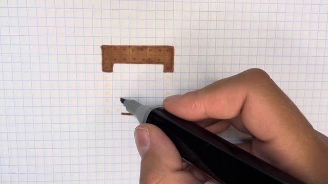 Как нарисовать Стива по клеточкам