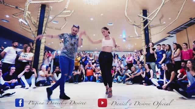 DANIEL DESIREE El Farsante Ozuna Bachata Sensual Lady Style Footwork WorkShop MenStyle бачата лучшее