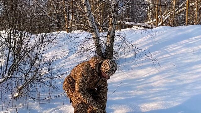 Привада на лису. Поставил фотоловушку Balever mini