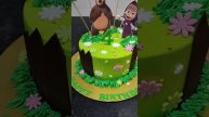 Masha Bear Cake theme#shorts #cake