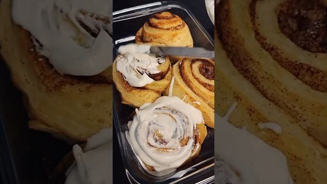 Cinnamon rolls everyone! #cinnamonrolls #baking #cinnabons #trendingshorts